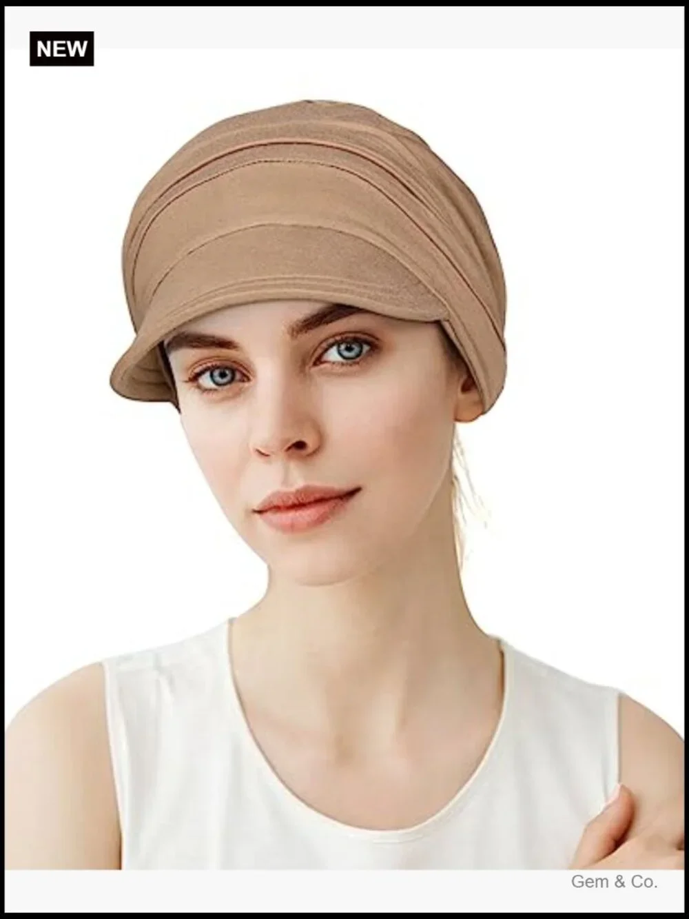 Super Soft Viscose Slouch Hat Oversized Baseball Cap